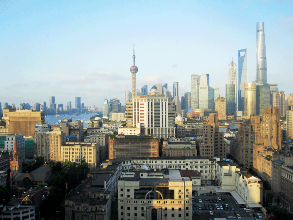 Panorama von Schanghai
