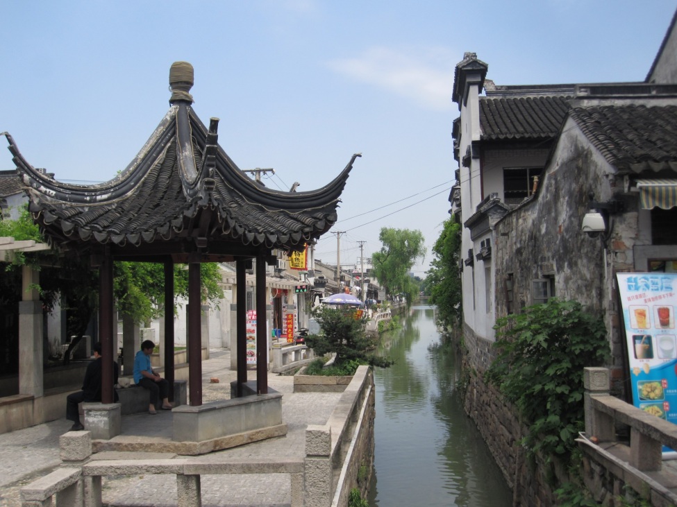 Kanal in Shanghai