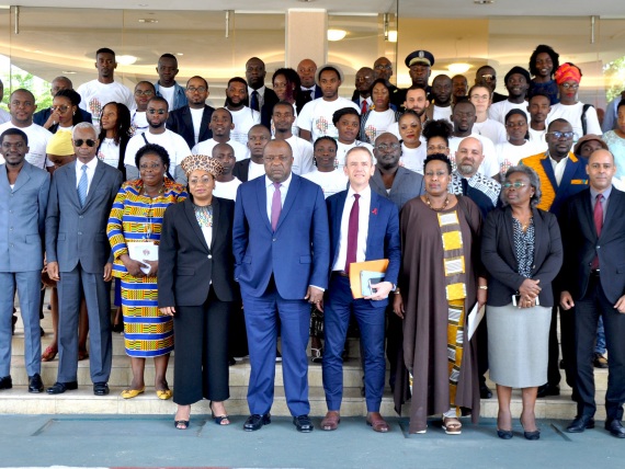 Imagine Africas Futures - Konferenz in Gabun, Gruppenfoto