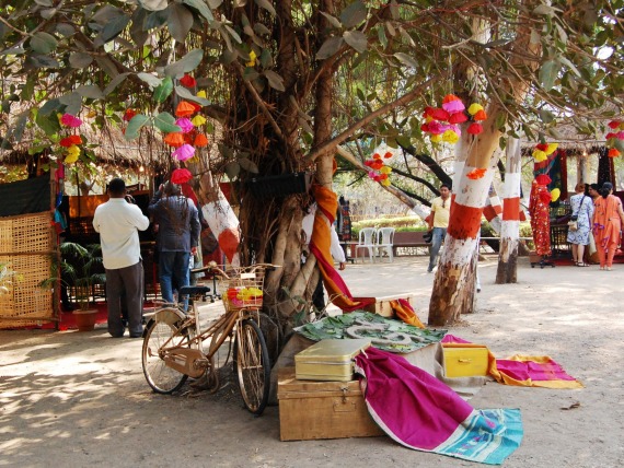 Marktszene in Pune